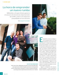 noticia Terapia Urbana en NEXUS