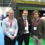 terapia urbana scotscape staff at ecobuild living wall (8)