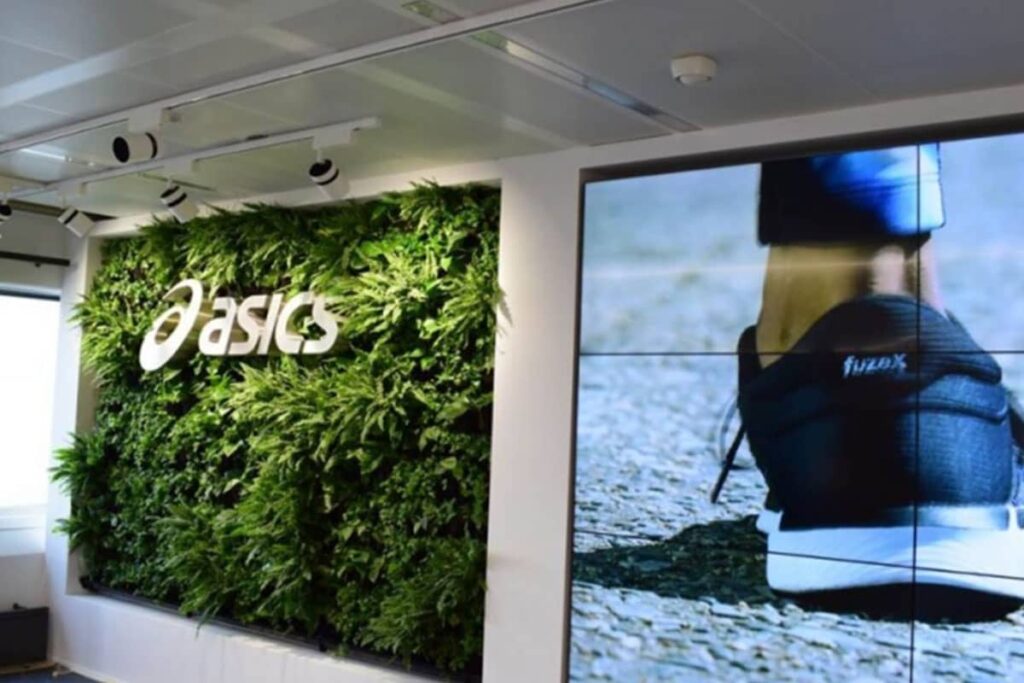 asics jardin vertical