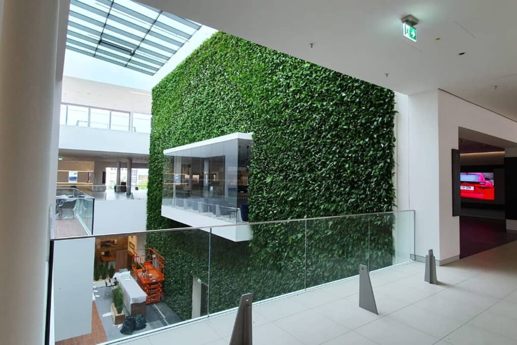 JLR muro vegetal