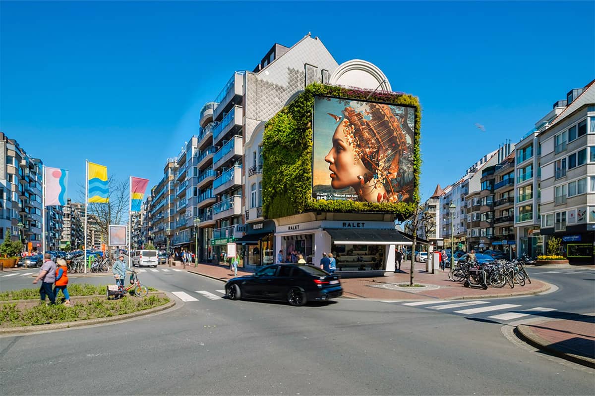 muro vegetal knokke