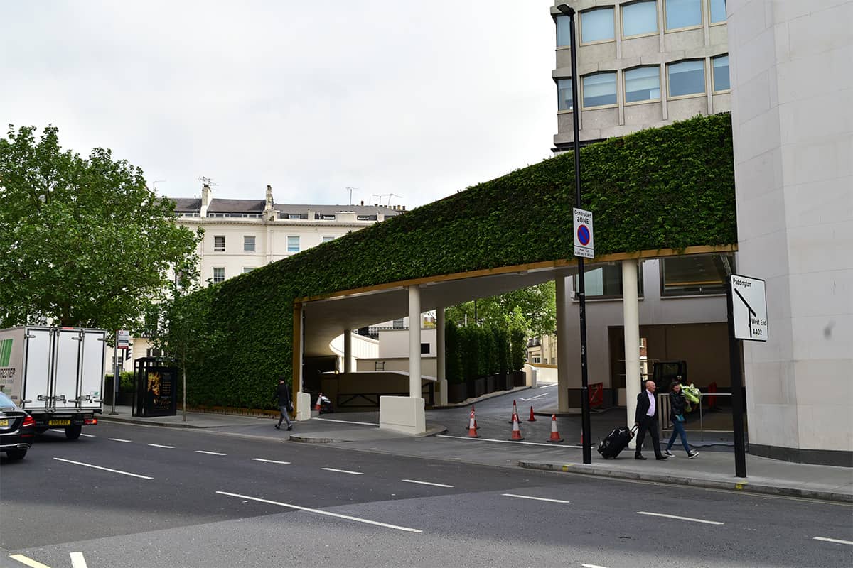 muro vegetal lancaster hotel