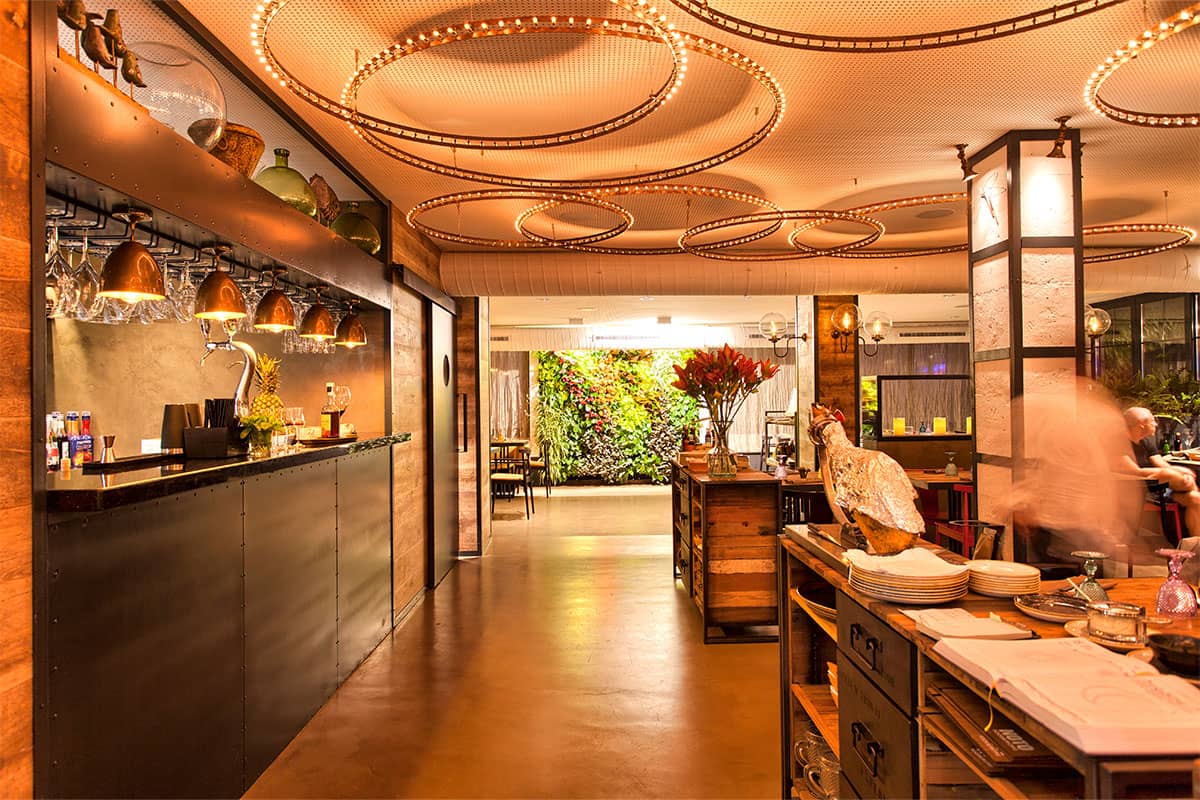 jardin vertical noto restaurante