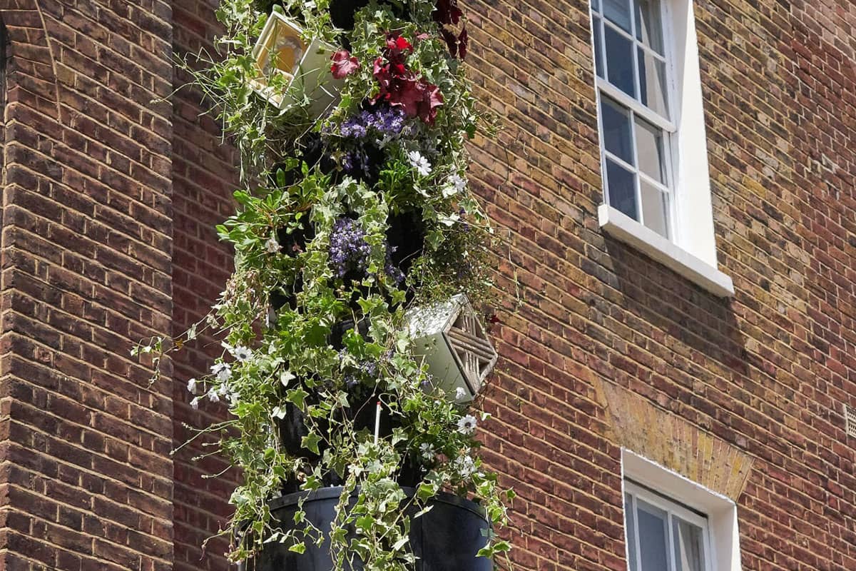 columnas vegetales londres