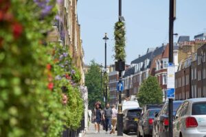 farolas vegetales londres