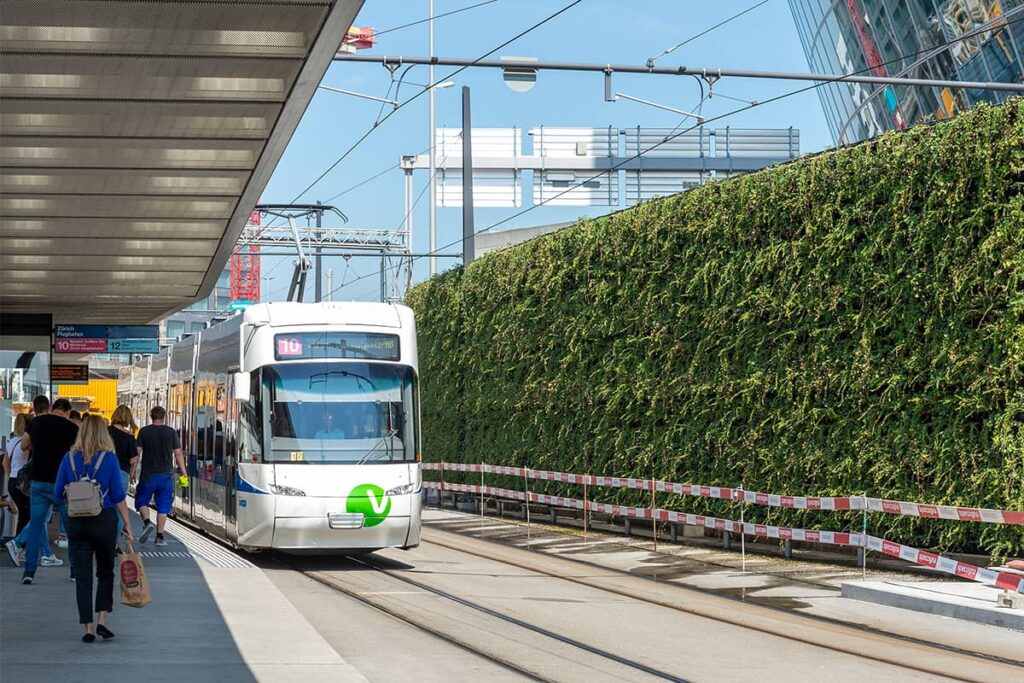 muro vegetal zurich