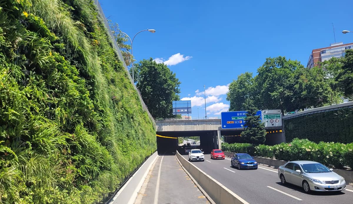 Jardín Vertical M30 Madrid