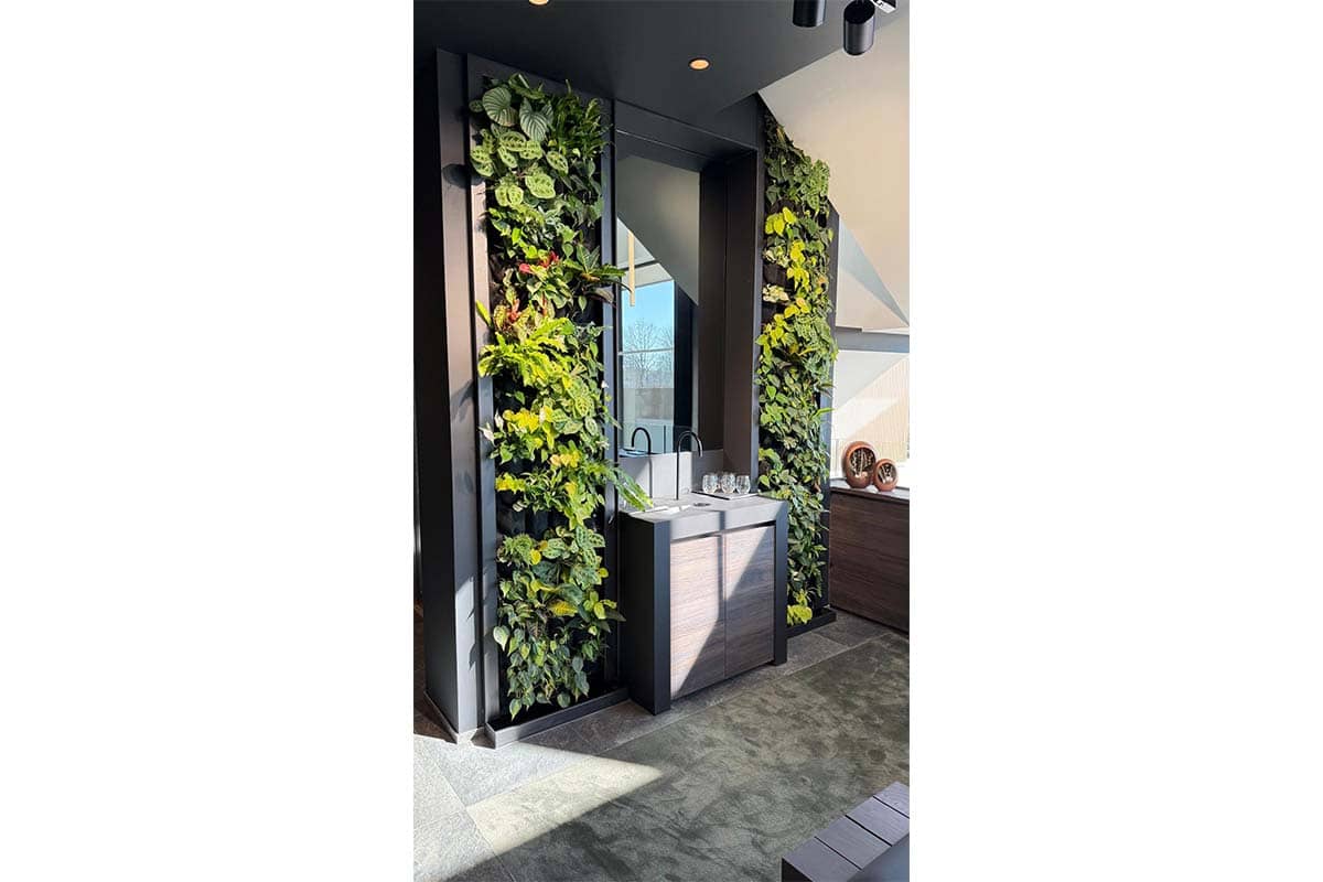 anatura hotel muro vegetal