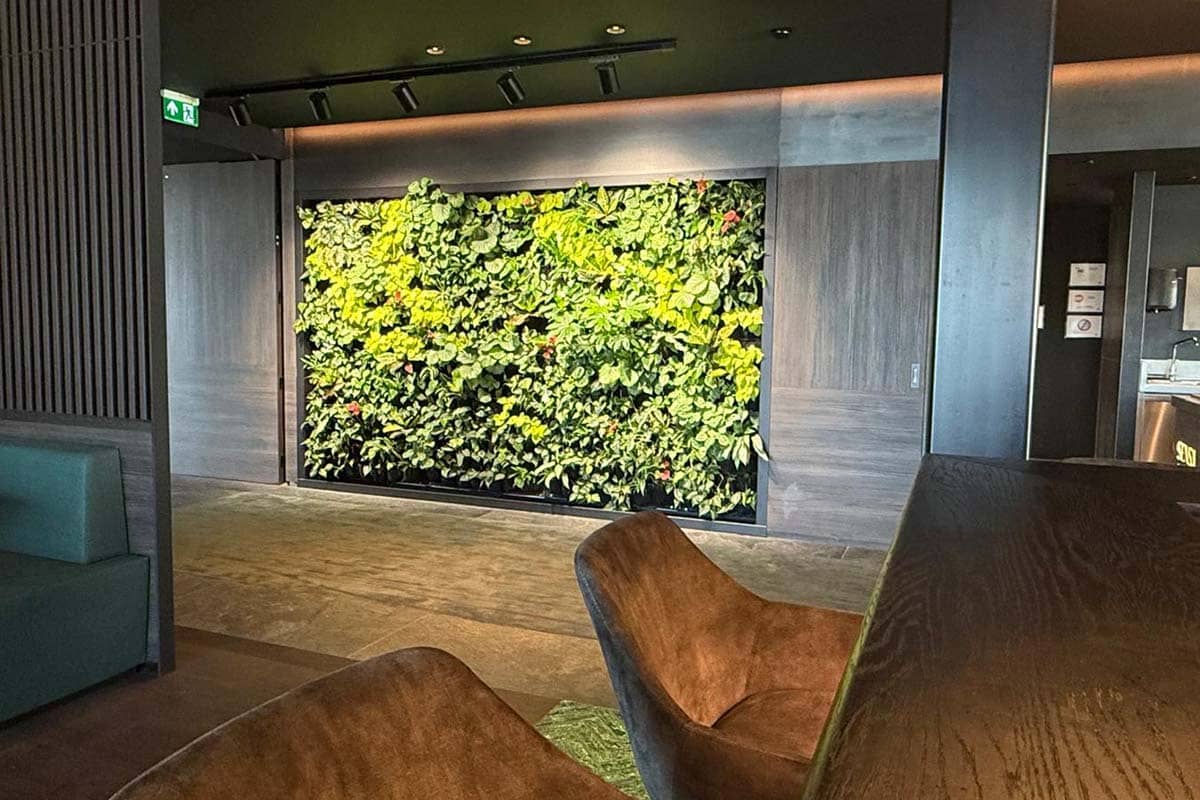 hotel anatura jardin vertical interior