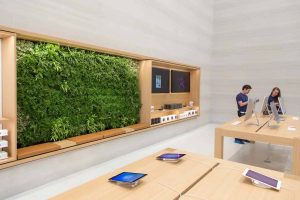 Living wall apple regent street