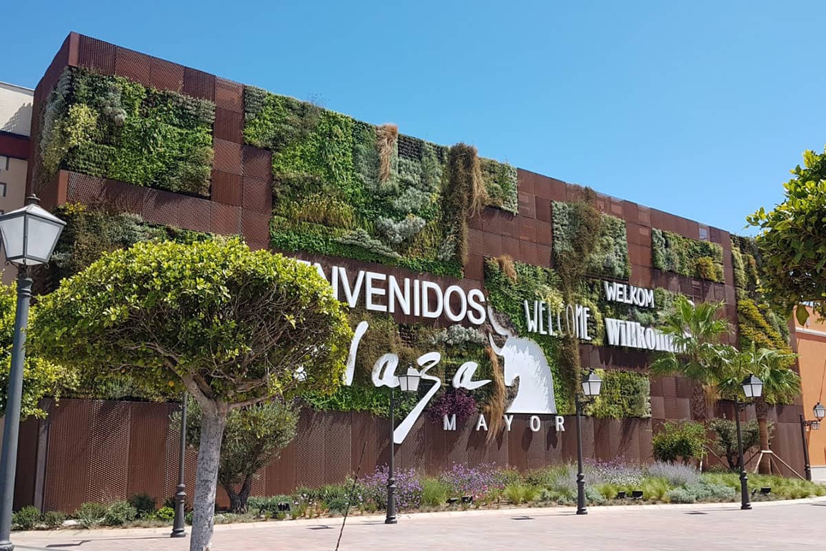 Jardin vertical Plaza Mayor