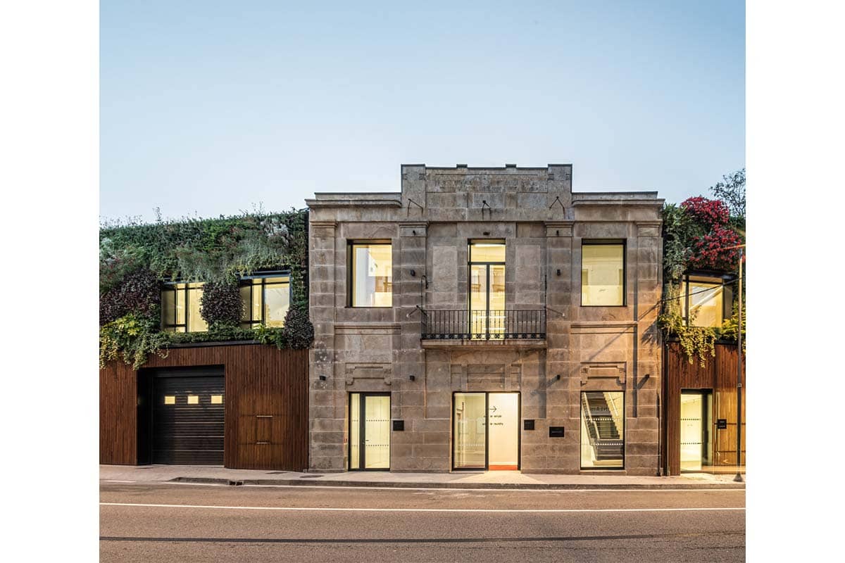 muro vegetal ayuntamiento moaña