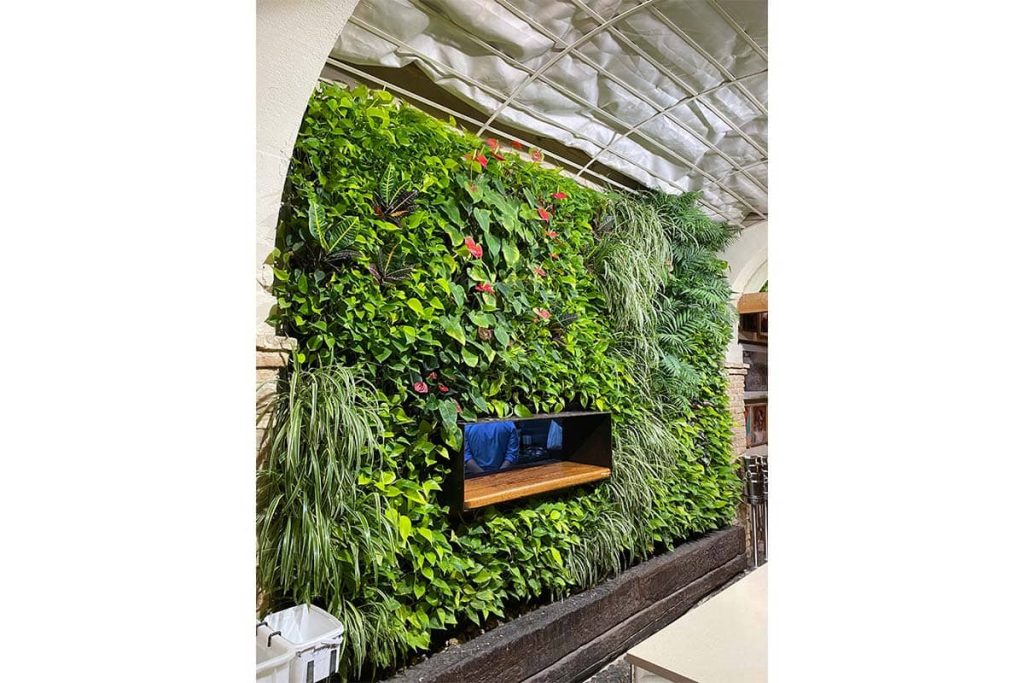 bar pelayo jardin vertical