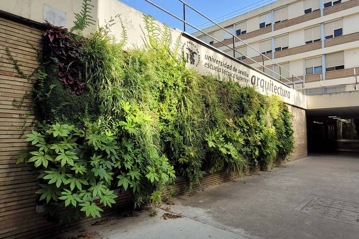 jardin vertical etsa sevilla
