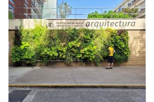 jardin vertical escuela arquitectura sevilla