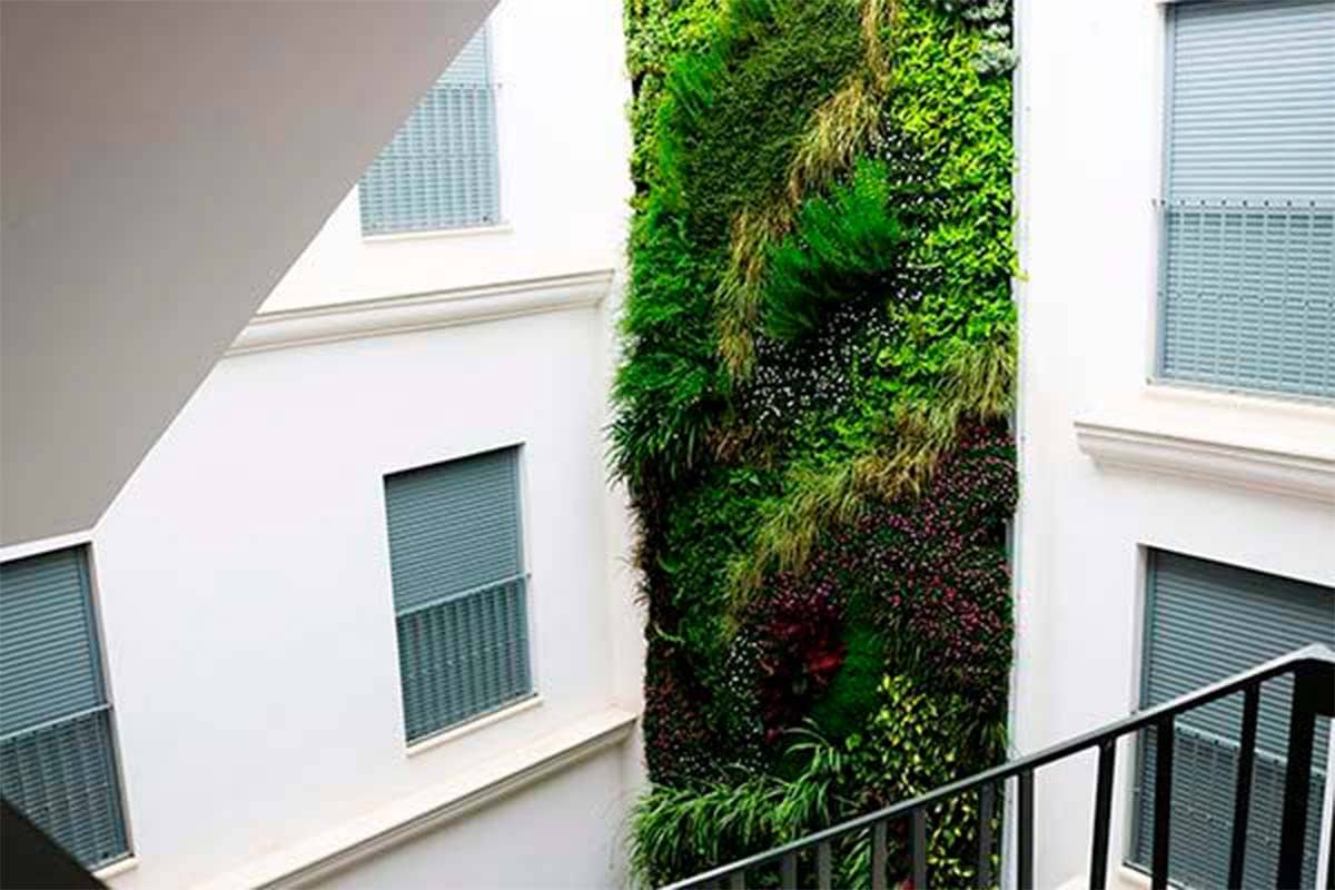 vivienda goyeneta jardin vertical 