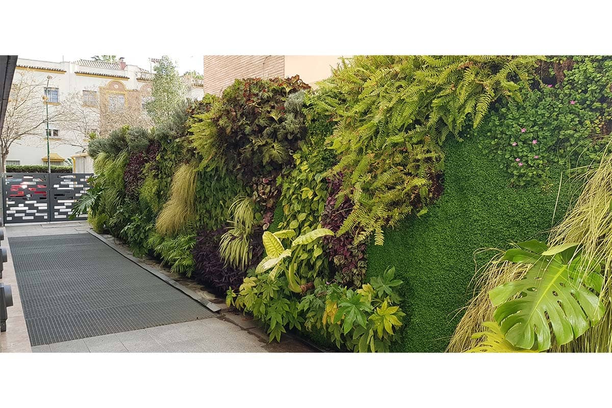 hospital quiron muro vegetal 