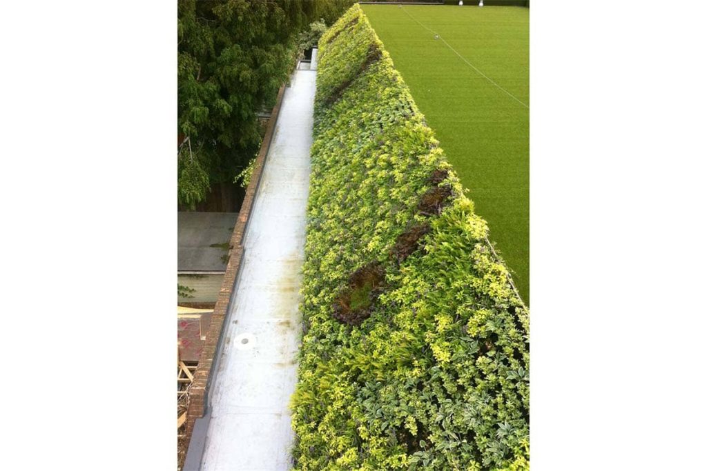 oficina porsche jardin vertical