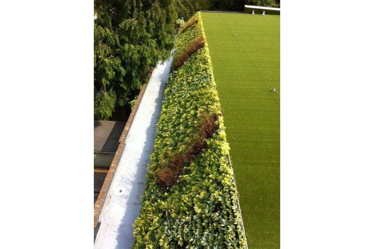 jardin vertical oficina porsche