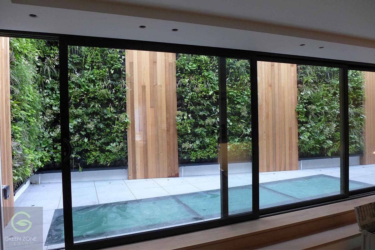 vivienda en wellington close jardin vertical 