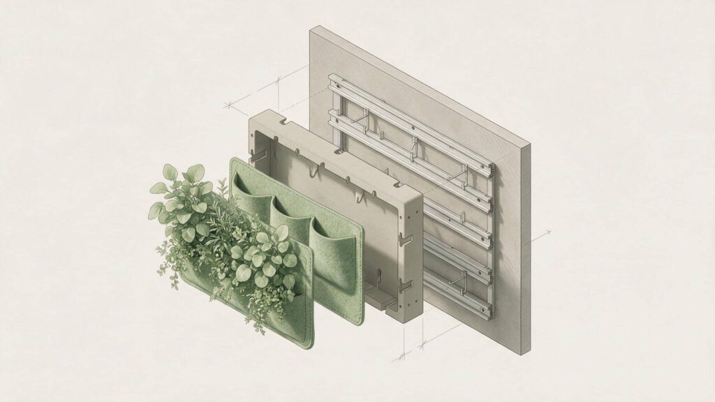 Diseñar con Sketch Up un Jardín Vertical