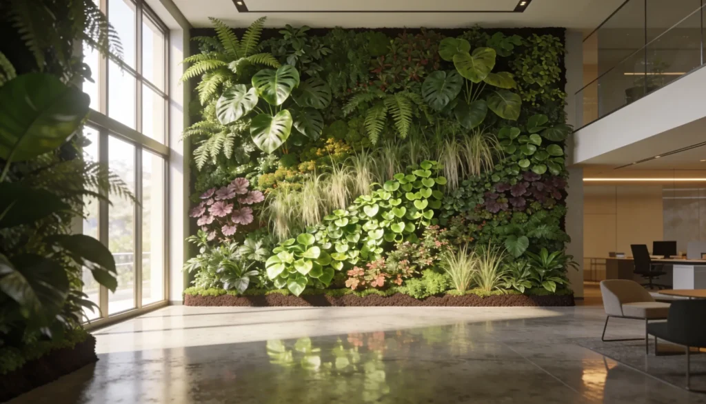 Jardín Vertical V-Ray Interior
