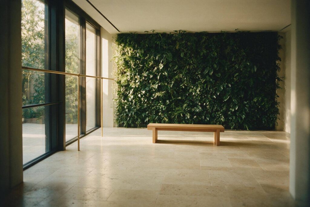 Jardines verticales en oficinas
