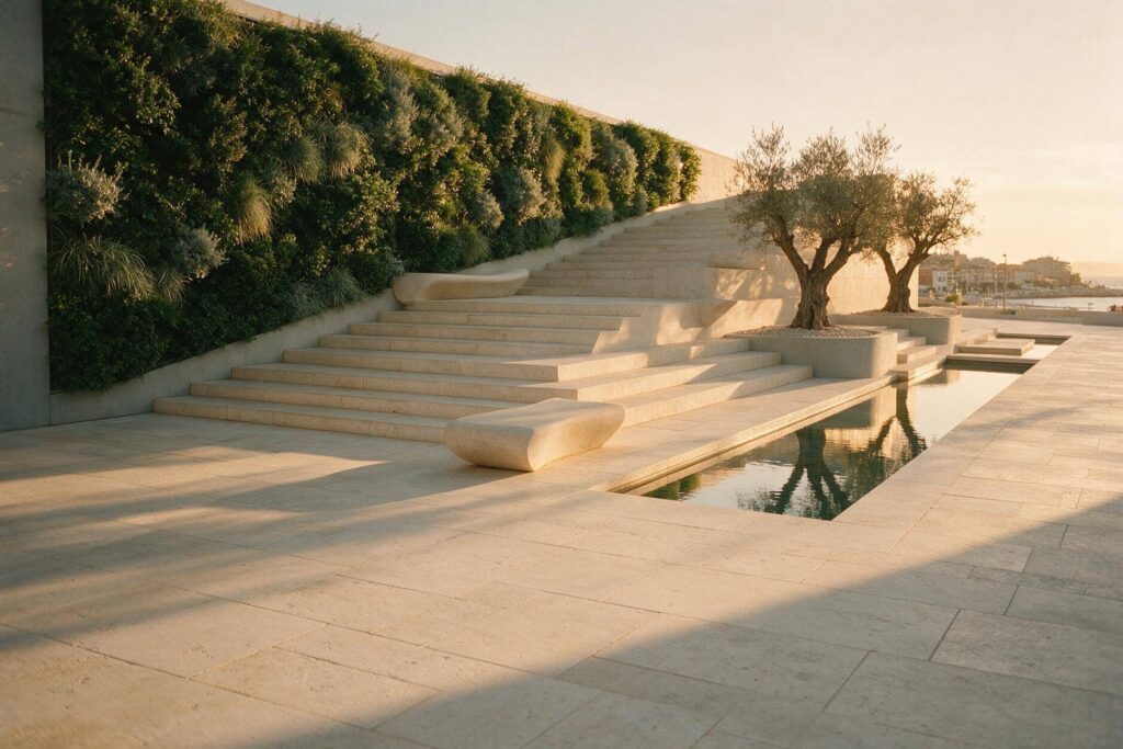 Jardines verticales en obras públicas